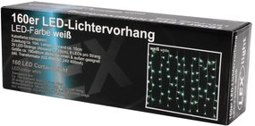 Linder Exclusiv Vianočný svetelný dážď 160 LED LK005I - Studená biela