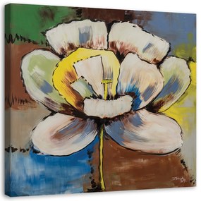 Gario Obraz na plátne Farebný kvet Rozmery: 30 x 30 cm