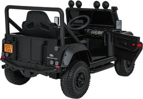 Elektrické autíčko Land Rover Defender 110 SVX čierne