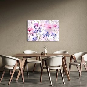 Obraz - Akvarelová lúka (90x60 cm)