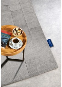 Sivý ručne tkaný vlnený koberec 190x280 cm Charlotte – Villeroy&amp;Boch