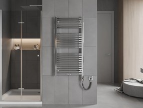 Mexen Hades, elektrické vykurovacie teleso 1200 x 600 mm, 600 W, chrómová, W104-1200-600-2600-01