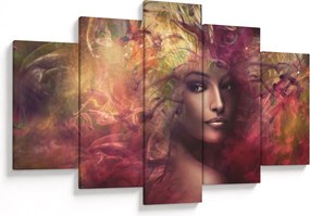 Obraz - Fantasy žena (150x105 cm)