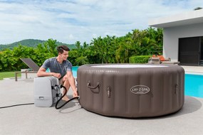 BESTWAY Lay-Z-Spa Dominica EnergySense Smart HydroJet Vírivka, 196 x 71 cm, 6 osôb 6001S