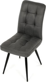 Jedálenská stolička sivá DCL-D1250 GREY3