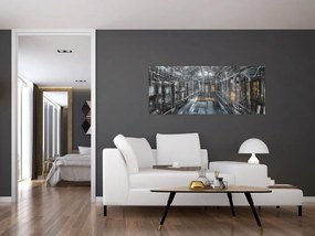 Obraz interiéru starej budovy (120x50 cm)