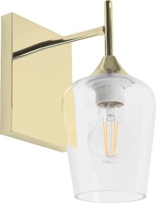 Toolight Toolight, nástenné svietidlo 1xE27 APP1232-1W, zlatá lesklá, OSW-40034