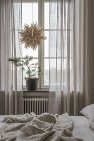 Watt & Veke Závesná svietiaca hviezda Maja Greige 50 cm