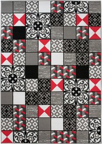 TA Koberec Z906E GRAY MAYA PP ESM Sivý Obdĺžnikový Rozmer: 130x190 cm