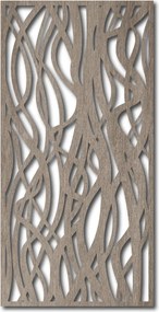 Drevený obraz na stenu s motívom vetiev - HARABASO: Prírodná preglejka - Topoľ  natural 30 x 15 cm 3782-37660 PR0195 HEU+