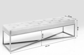 Crossover lavica čierno-sivá 150x140cm