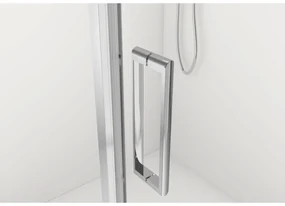 Cerano Porte, 1-krídlový sprchovací kút 90x70 cm, 8mm číre sklo, chrómový profil, CER-CER-413531