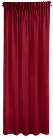 ZATEMŇOVACÍ ZÁVES NA PÁSKE PIERRE CARDIN SIBEL 140 X 270 CM BORDOVÁ