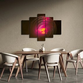 Obraz - abstrakcie špirály (150x105 cm)