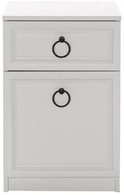 Nočný stolík 63x40 cm biela