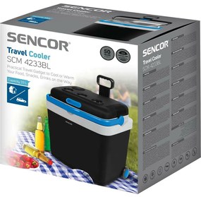 Sencor SCM 4233BL-EUE3 autochladnička, 33 l