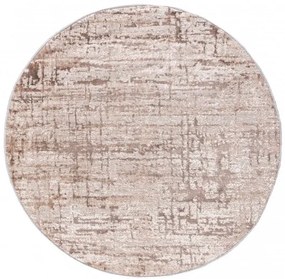 Koberec PORTLAND D175E vizon - biely kruh