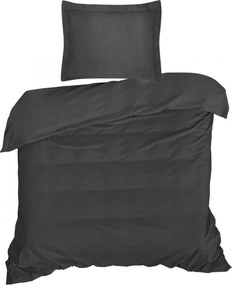 BAVLNENÉ OBLIEČKY NOVA COLOUR 140X200 CM ČIERNE