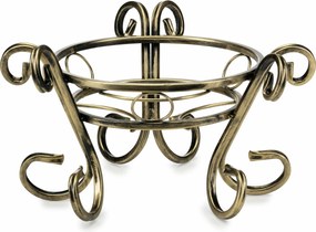 STOJAN NA KVETINÁČ SHANE 21X38 CM ZLATÁ