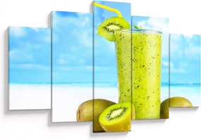 Obraz - kiwi smoothie (150x105 cm)