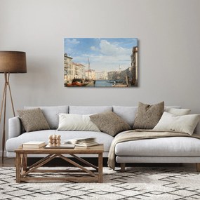 Obraz - Richard Parkes Bonington, The Grand Canal, reprodukcia (90x60 cm)