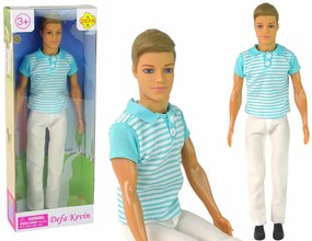 Lean Toys Detská bábika chlapec Kevin – svetlé vlasy