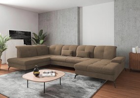 XXXLutz SEDACIA SÚPRAVA, textil, svetlohnedá Sit & More - Sedačky - 000144009958