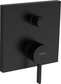 Hansgrohe Finoris, vaňová batéria pod omietku, čierna matná, HAN-76416670