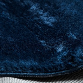 Dywany Łuszczów, Kusový koberec Visco Rabbit Dark blue 10, 140x190, modrá, detská izba