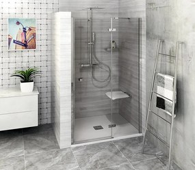 Polysan Polysan, FORTIS LINE obdĺžniková sprchová zástena 1000x900 mm, R varianta, FL1010RFL3590
