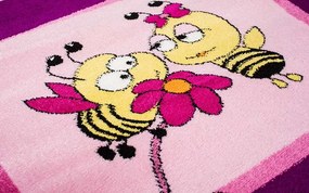 TA Koberec A661A TMAVO FIALOVÁ KINDER CFV