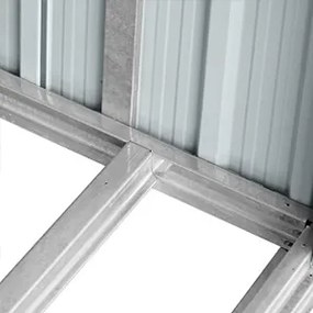 Záhradný drevník BestBerg DD-3A / 2,8 m² / 270 x 105 x 158 cm / šedá