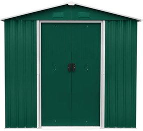 Záhradný domček BestBerg ZDB-2Z / 2,5 m² / 194 x 131 x 184 cm / zelený
