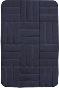 BO-MA koberce Protiskluzová koupelnová předložka 3D 667 dark grey - 50x40 cm