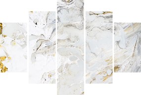 Obraz - Olejový papier s mramorovým designom (150x105 cm)