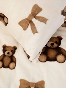 Obliečka na vankúšik mikroplyš Exclusive 40 × 40 cm - Plyšové medvedíky