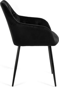 Noela Jedálenský set ROBUL 140 + 4x stolička SIENA čierna