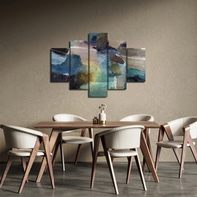 Obraz - Akvarelová abstrakcia (150x105 cm)