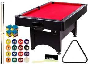 GamesPlanet® biliardový stôl TRENDLINE 6ft, červený
