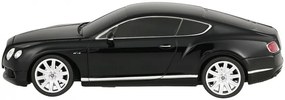 Rastar: Bentley Continental 1:24 RTR (napájaný AA batériami) - čierne