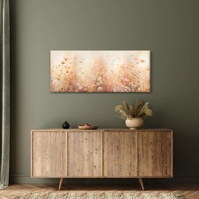 Obraz - Vzor divokých kvetov (120x50 cm)