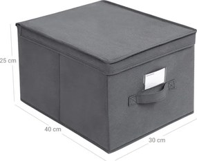 Set stohovateľných boxov RFB03G (3 ks)