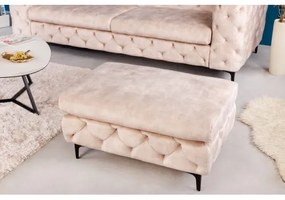 Taburetka 42642 Modern Barock Zamat Champagner - Komfort-nábytok