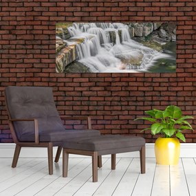 Obraz vodopádov (120x50 cm)