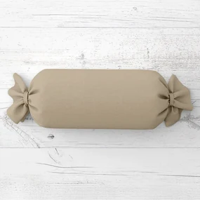 Biante Vankúš valec bonbon Rongo RG-077 Latte 15x100 cm