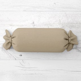 Biante Vankúš valec bonbon Rongo RG-077 Latte 15x40 cm
