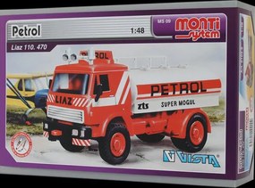 Stavebnice Monti 09 Petrol Liaz 1:48 v krabici 22x15x6cm