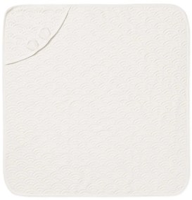 Cam Cam ApS Detská osuška s kapucou Ears Off-White