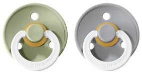BIBS Colour cumlíky z prírodného kaučuku veľkosť 1: Sage Nočný - Cloud Nočný