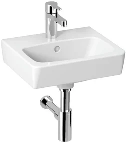 Nábytkové umývadielko Jika Lyra Plus Viva 40x34 cm otvor pre batériu uprostred H8153800001041